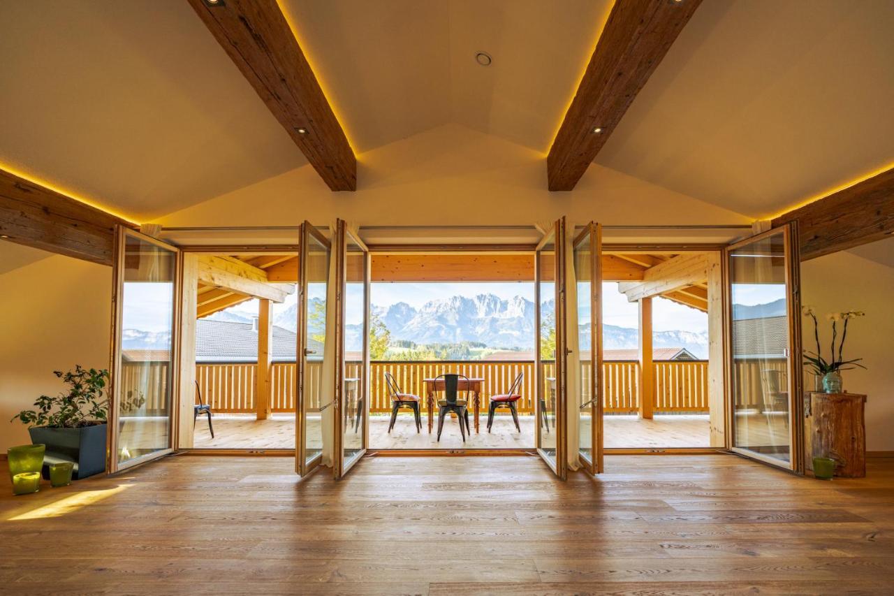 Апартаменты Mountain Vista - Bio Yoga Hof Кицбюэль Экстерьер фото